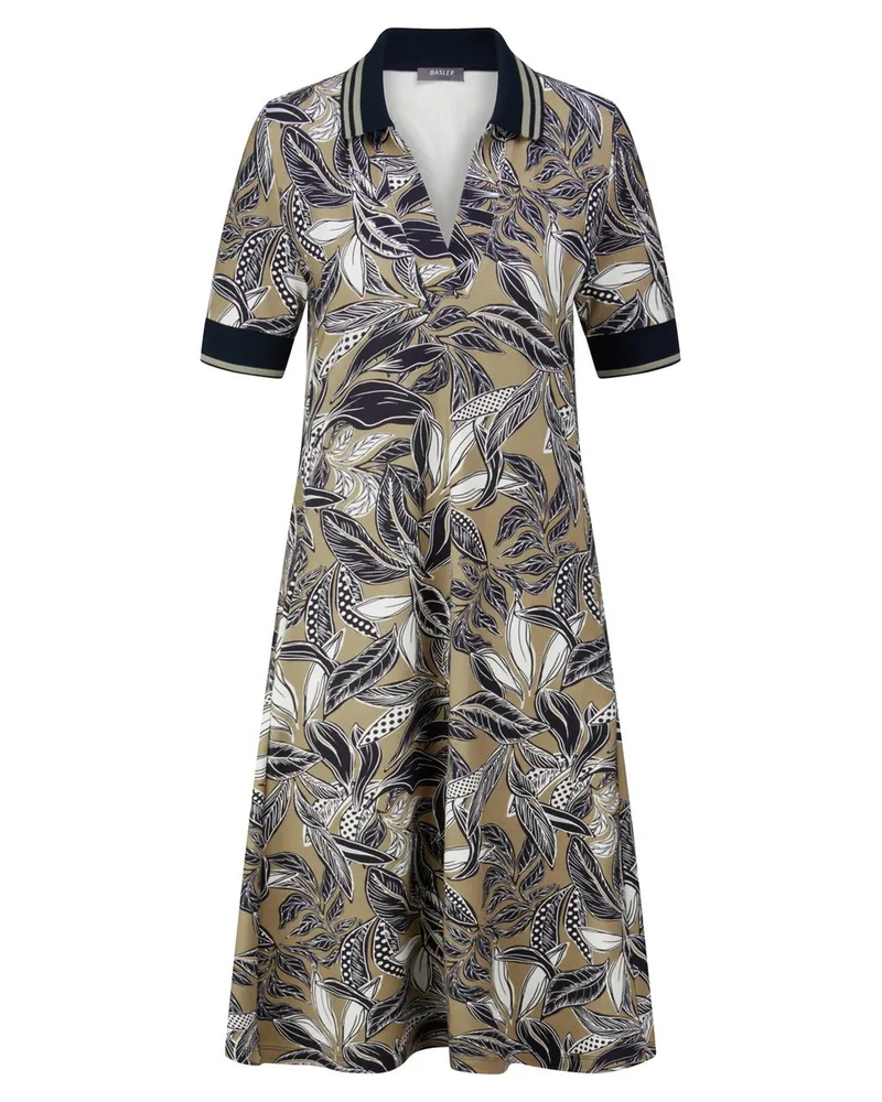 Basler Jersey-Kleid  mehrfarbig Mehrfarbig