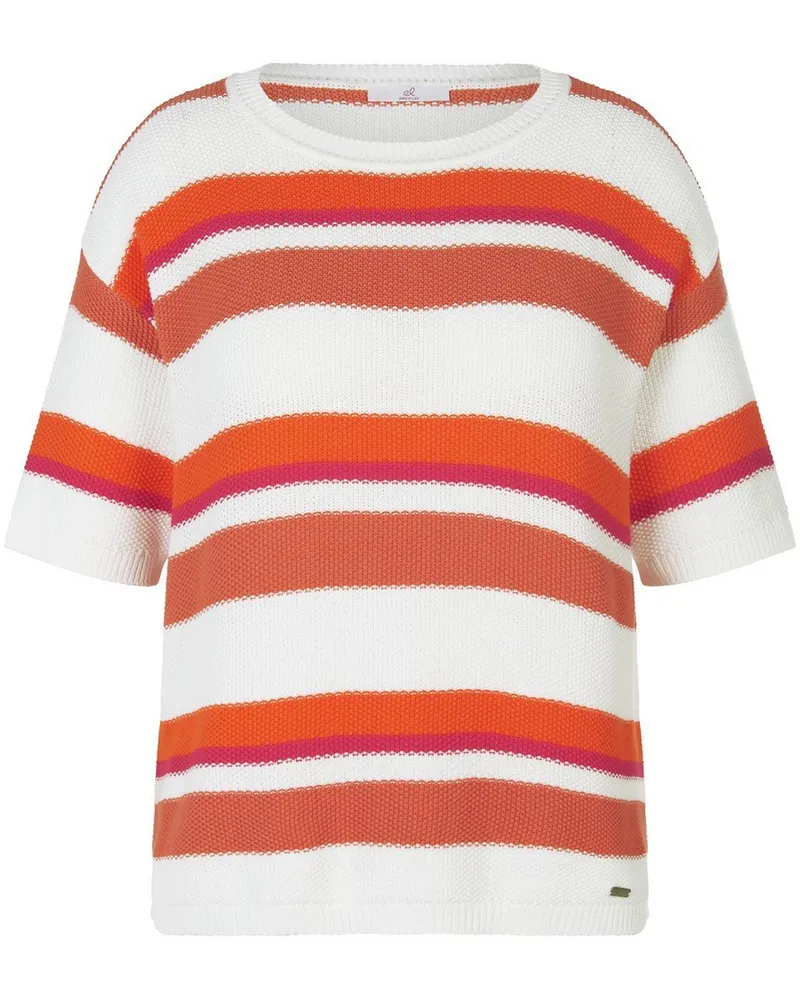 Emilia Lay Rundhals-Pullover  mehrfarbig Mehrfarbig