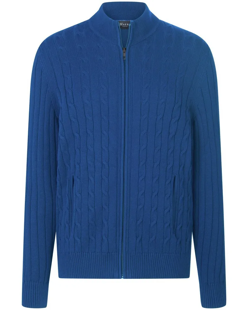 Maerz Strickjacke  blau Blau