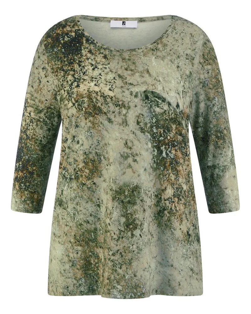 Anna Aura Rundhals-Shirt  grün Grün