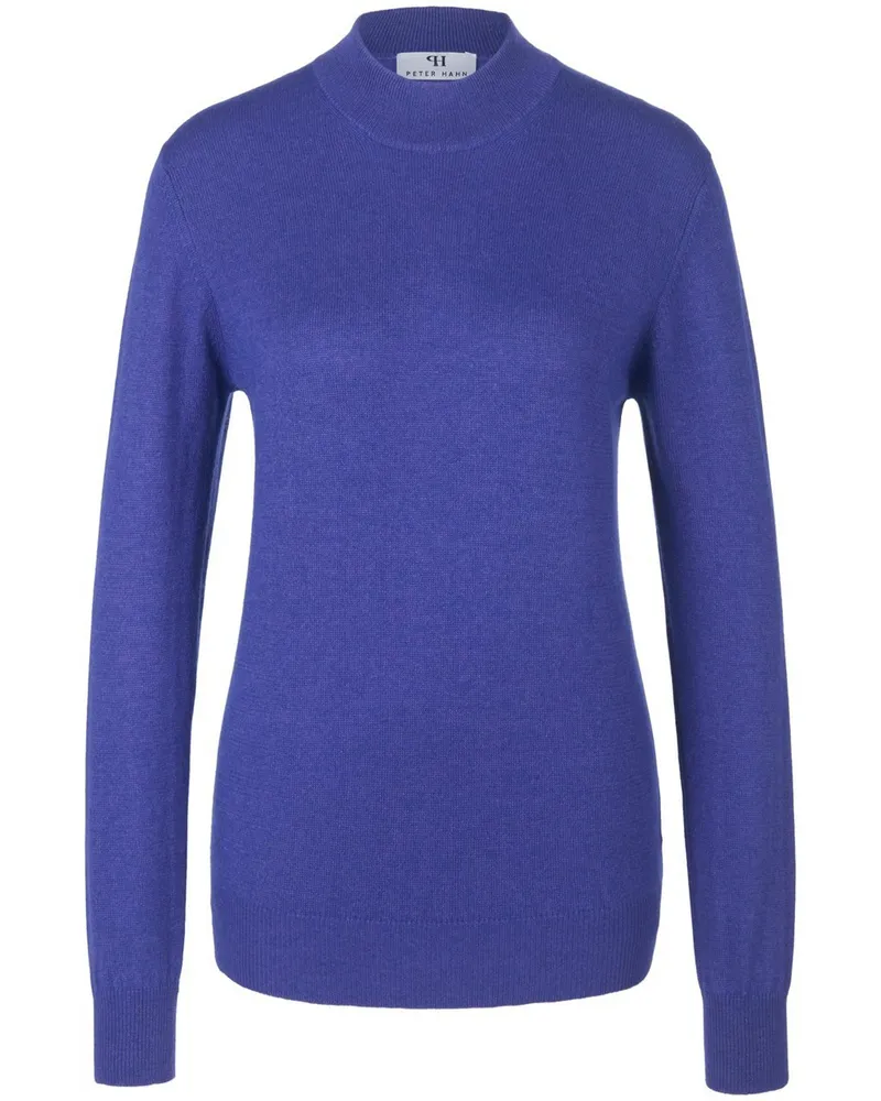 Peter Hahn Stehbund-Pullover Modell Sabrina  Seide/Kaschmir lila Lila