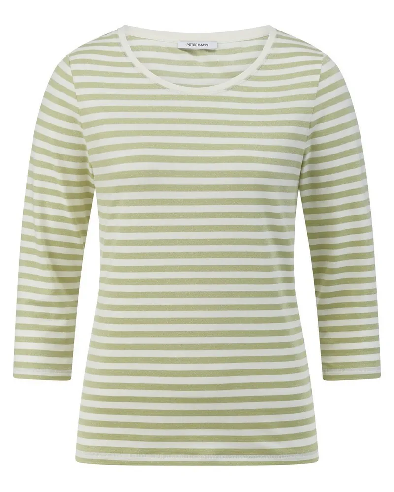 Peter Hahn Rundhals-Shirt 3/4-Arm  grün Grün