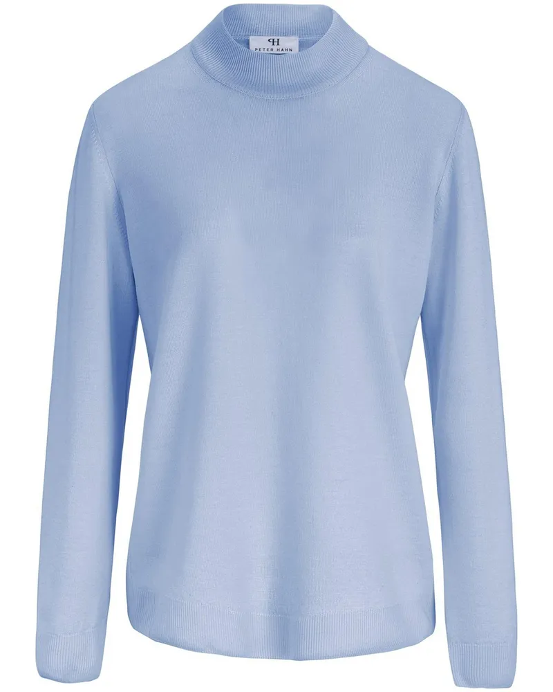 Peter Hahn Pullover aus 100% Schurwolle Pure Tasmanian Wool  blau Blau
