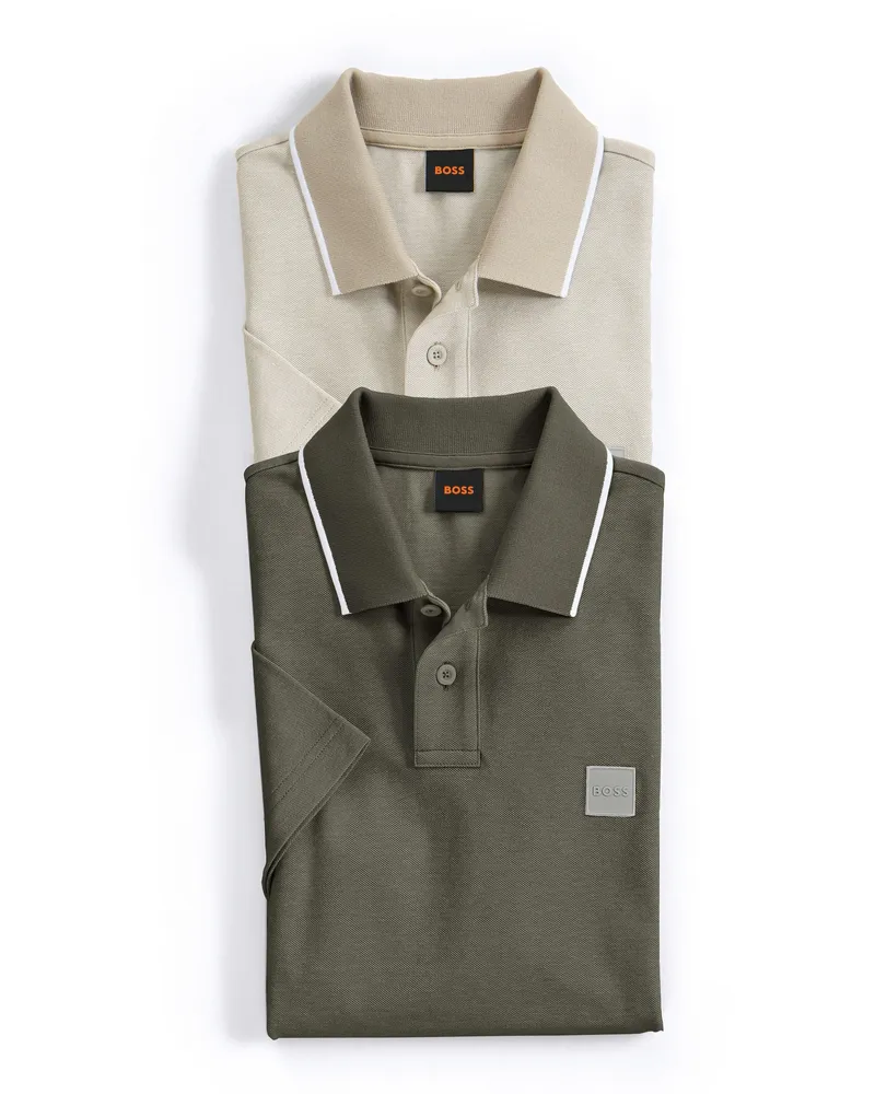 HUGO BOSS Polo-Shirt Passerford  grün Grün