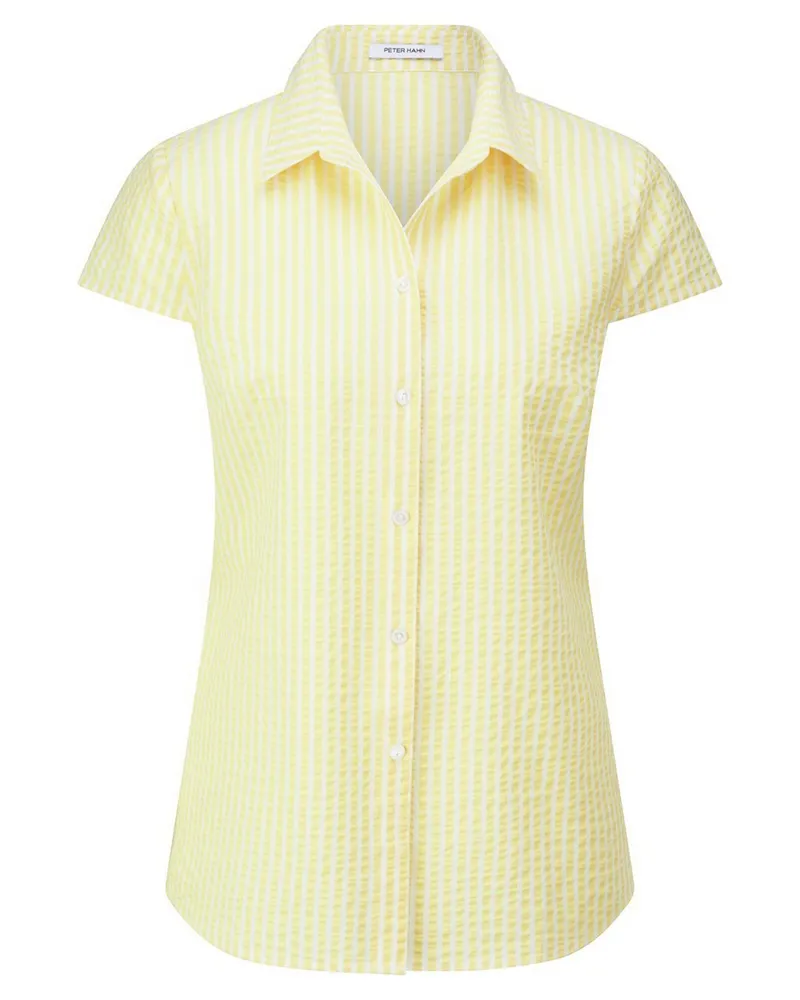Peter Hahn Bluse  weiss Weiss