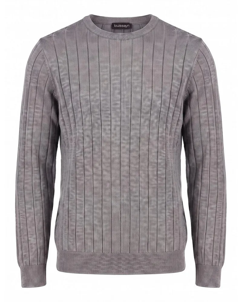 Louis Sayn Rundhals-Pullover  grau Grau