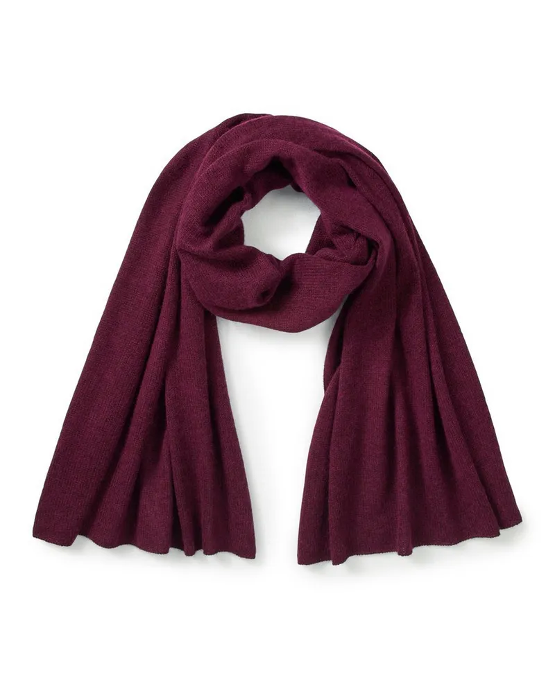 Peter Hahn Schal  rot Rot