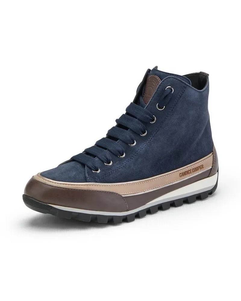 Candice Cooper Sneaker Jains Strip  blau Blau