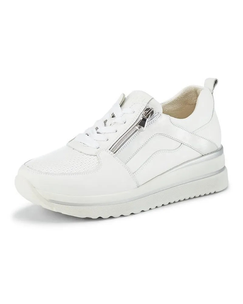 Waldläufer Plateau-Sneaker Luana  weiss Weiss