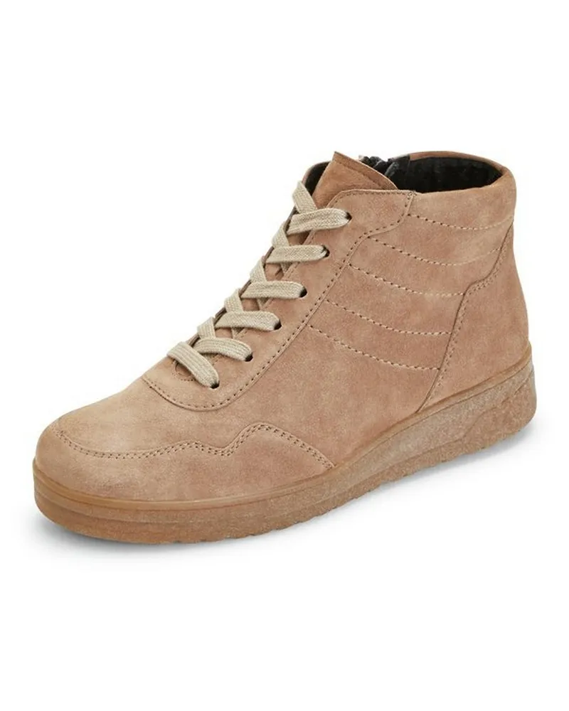 Semler  Schnür-Stiefelette Verona  beige Beige