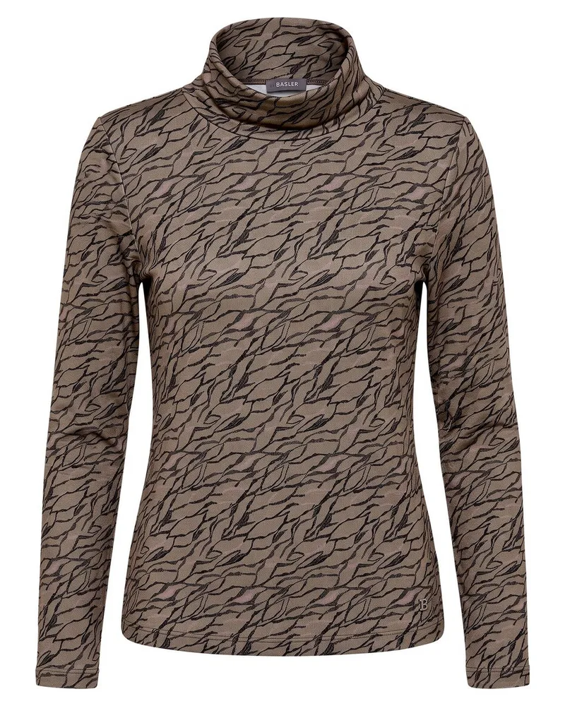 Basler Rollkragen-Shirt  beige Beige