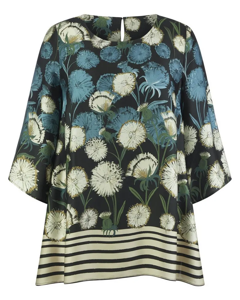Anna Aura Bluse zum Schlupfen  schwarz Schwarz