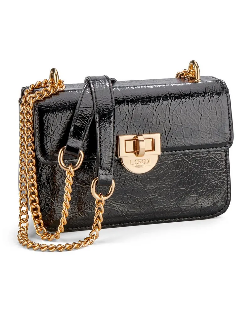 L.CREDI Handtasche Sivan L.Credi schwarz Schwarz