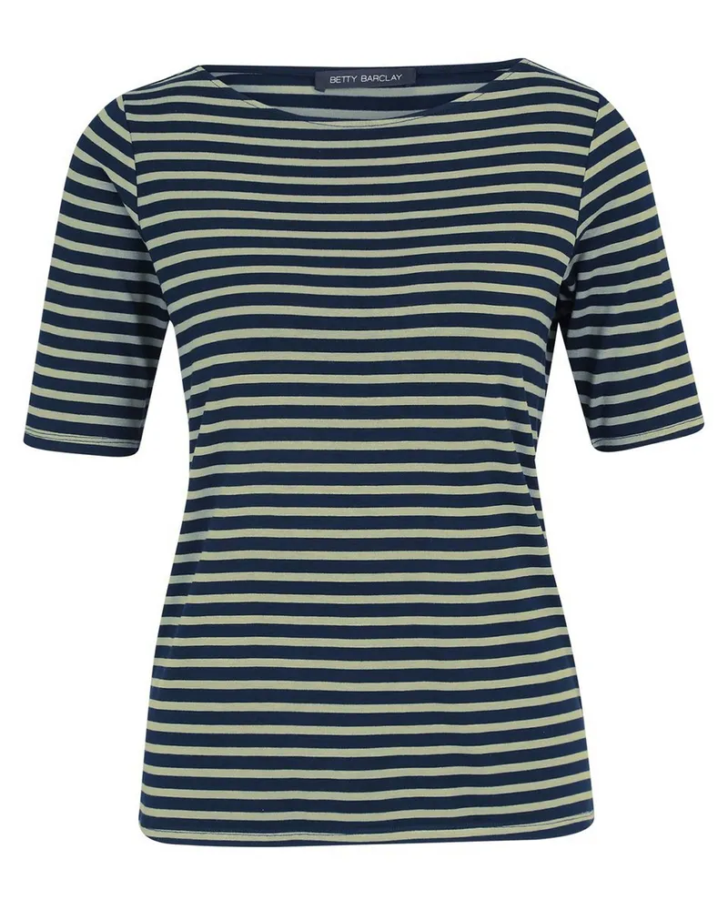 Betty Barclay Rundhals-Shirt  blau Blau