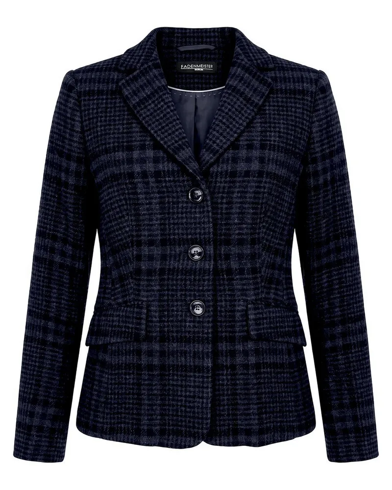 FADENMEISTER BERLIN Blazer  blau Blau