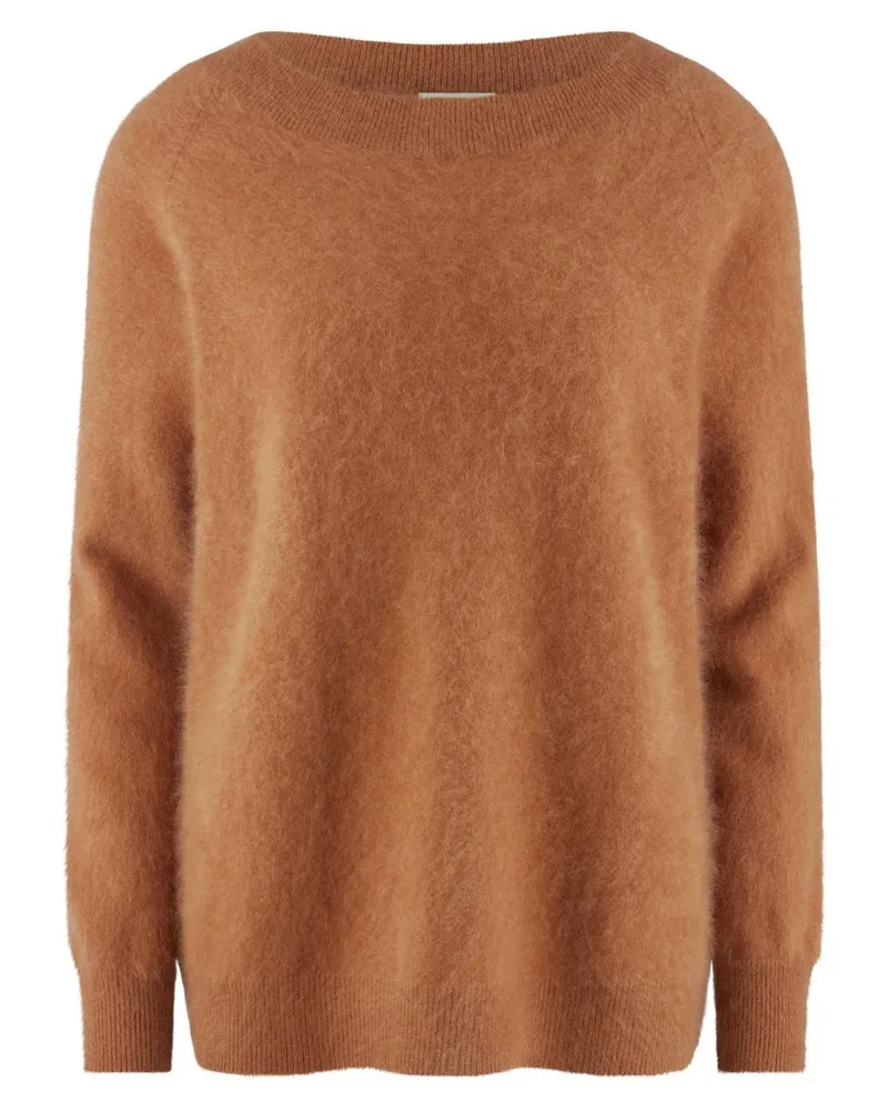 Include Pullover U-Boot-Ausschnitt  braun Braun