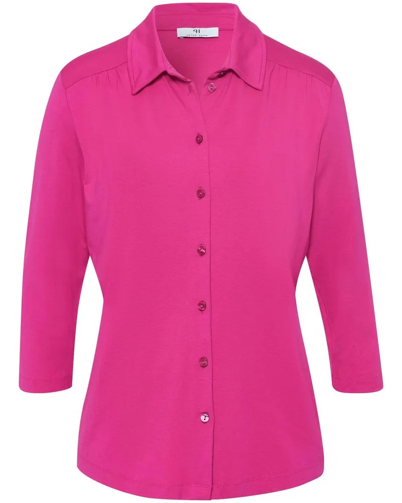 Peter Hahn Jersey-Bluse 3/4-Arm  pink Pink