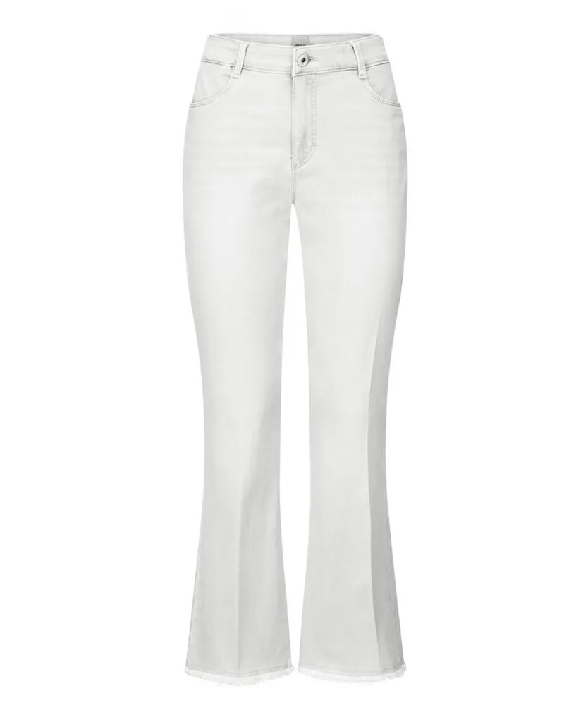 Brax Bootcut Fit-Jeans  weiss Weiss