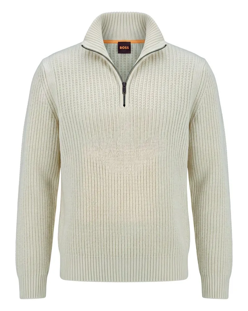 HUGO BOSS Troyer Kenter  weiss Weiss