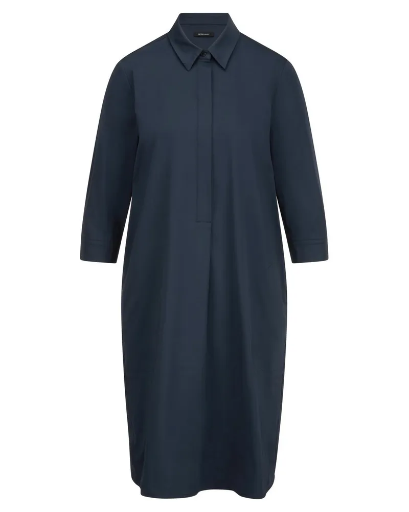 Peter Hahn Kleid  blau Blau