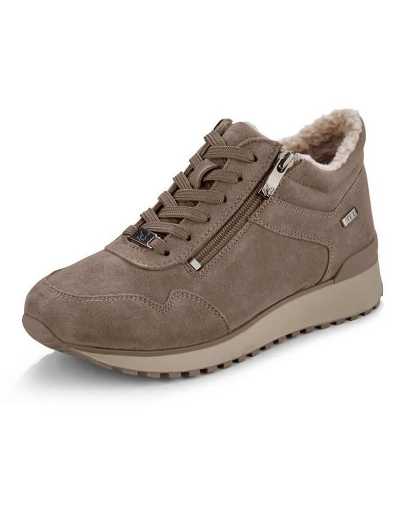 Caprice Schnür-Stiefelette  beige Beige