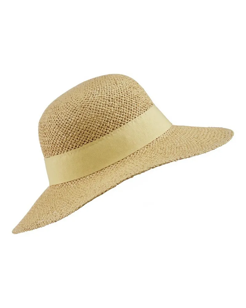 Peter Hahn Strohhut  beige Beige