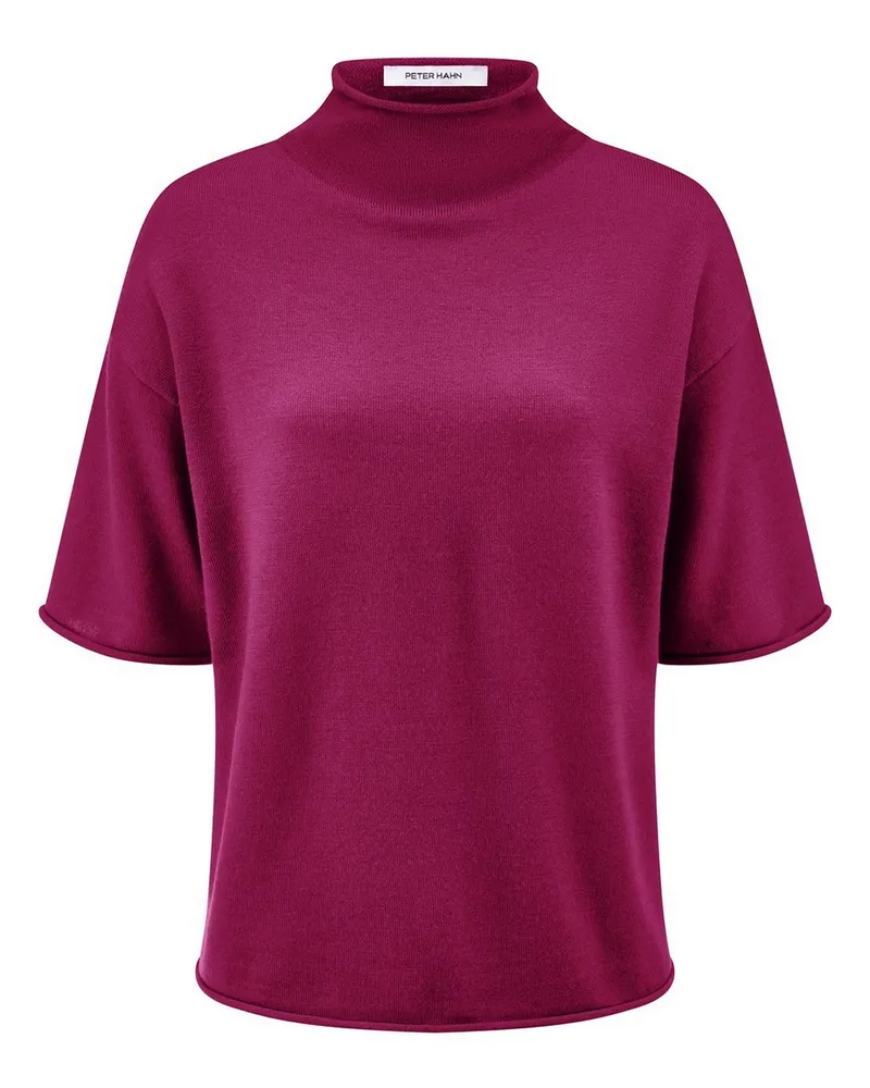Peter Hahn Pullover Stehkragen  pink Pink