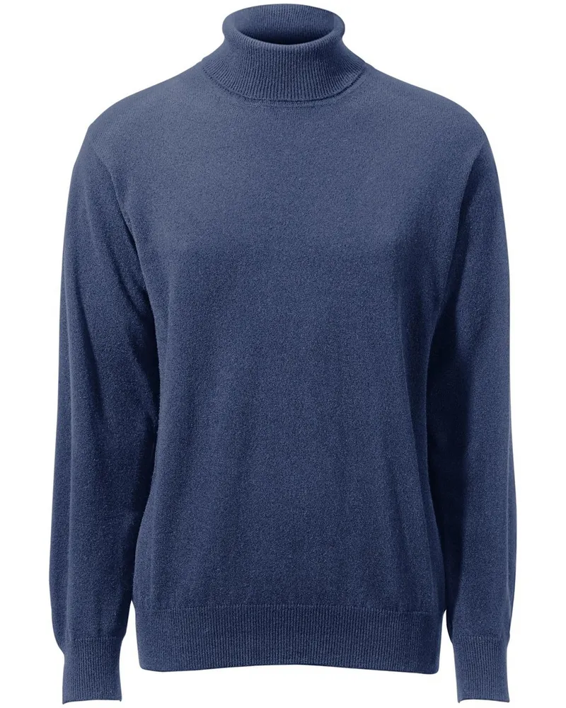 Peter Hahn Pullover aus 100% Premium-Kaschmir  Cashmere blau Blau