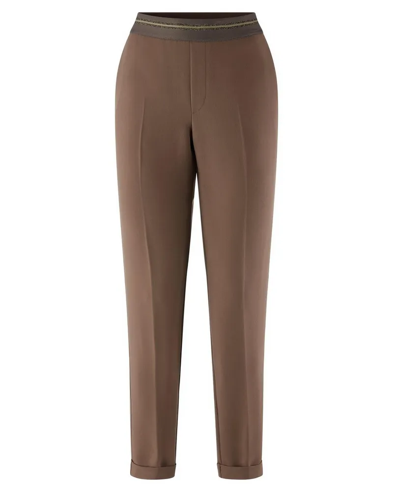 FADENMEISTER BERLIN Knöchellange Hose  beige Beige