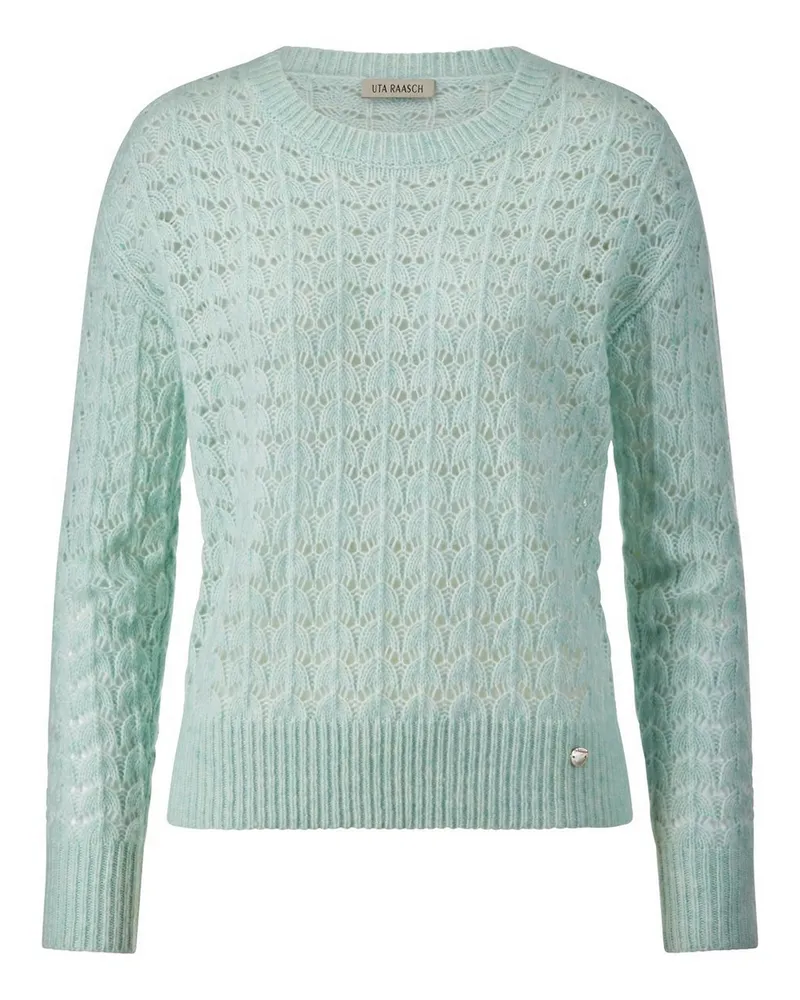 UTA RAASCH Rundhals-Pullover  grün Grün