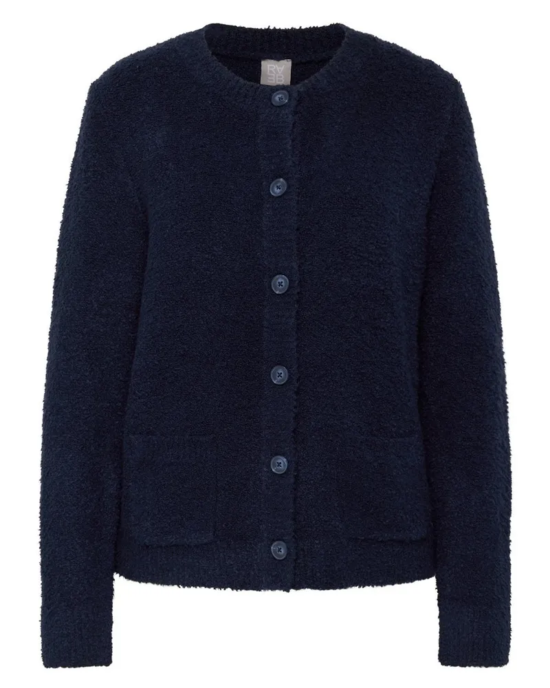 Rabe Strickjacke  blau Blau