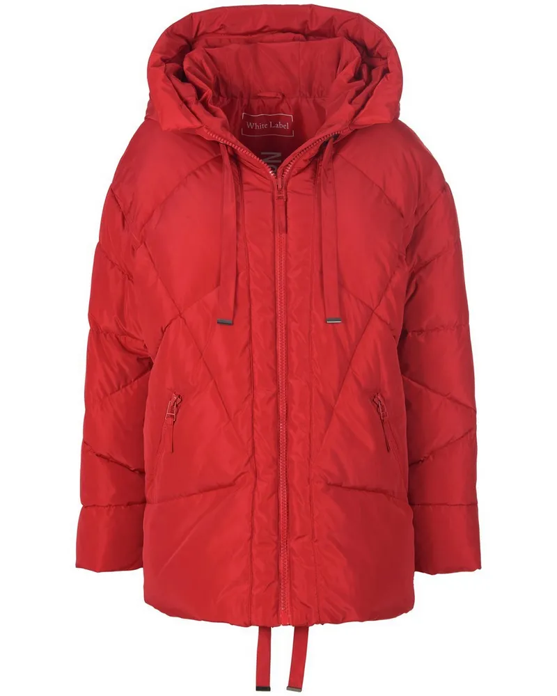 White Label Steppjacke  rot Rot