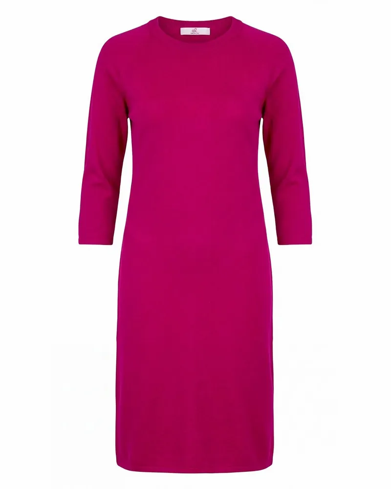 Emilia Lay Strickkleid 3/4-Arm  pink Pink