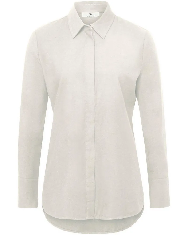 Peter Hahn Bluse  weiss Weiss