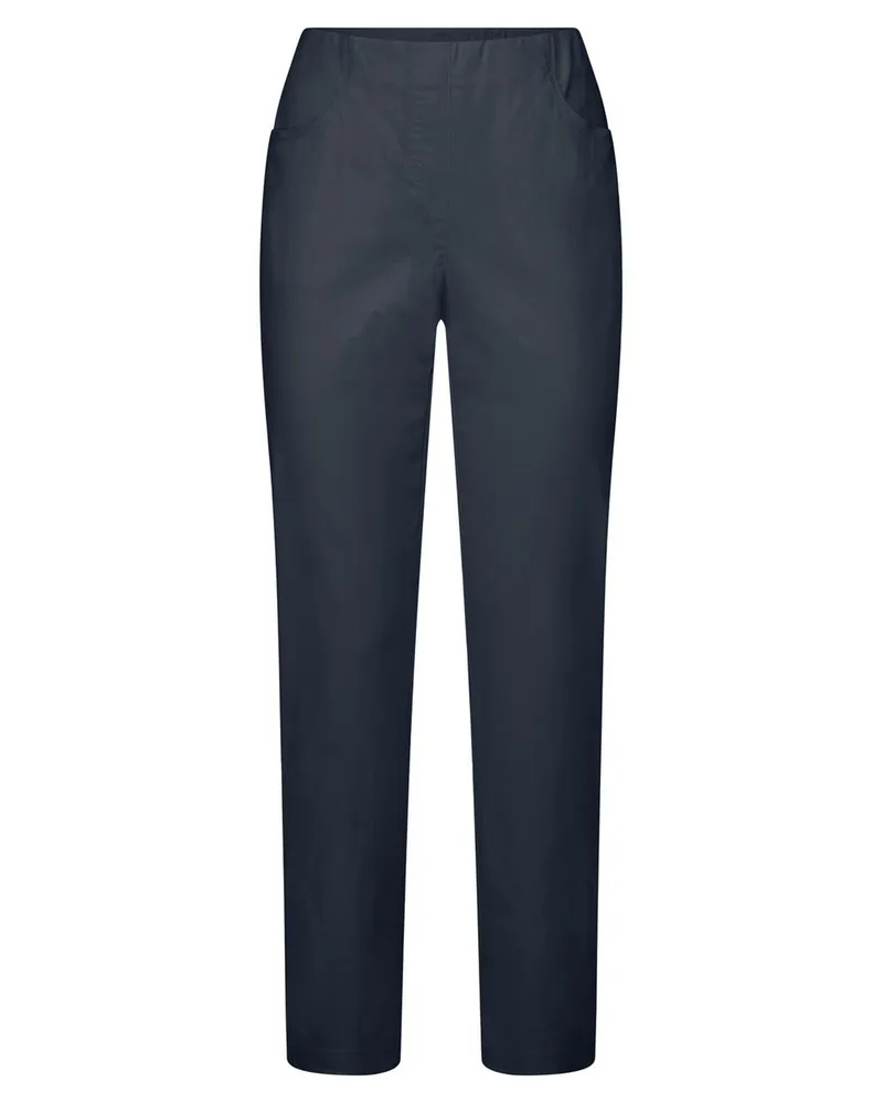 Peter Hahn Knöchellange Slim Fit-Hose  blau Blau