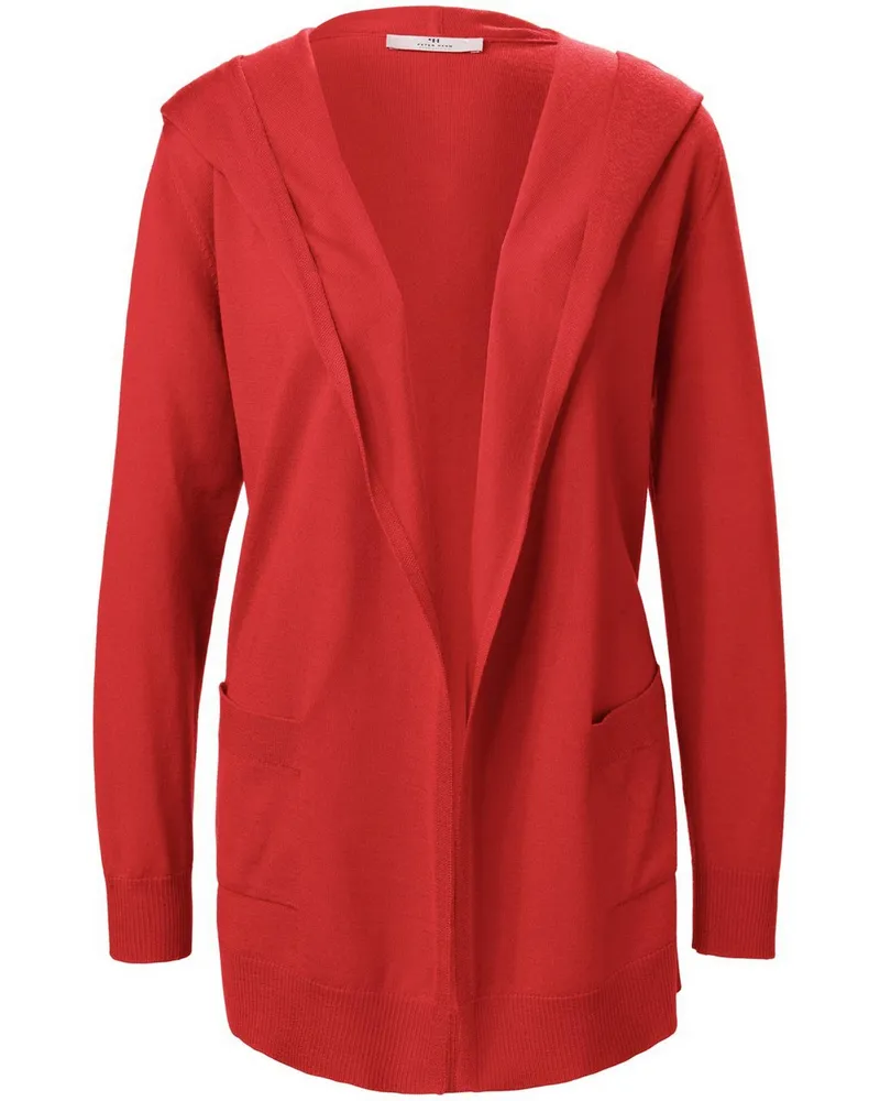 Peter Hahn Strickjacke  PURE EDITION rot Rot