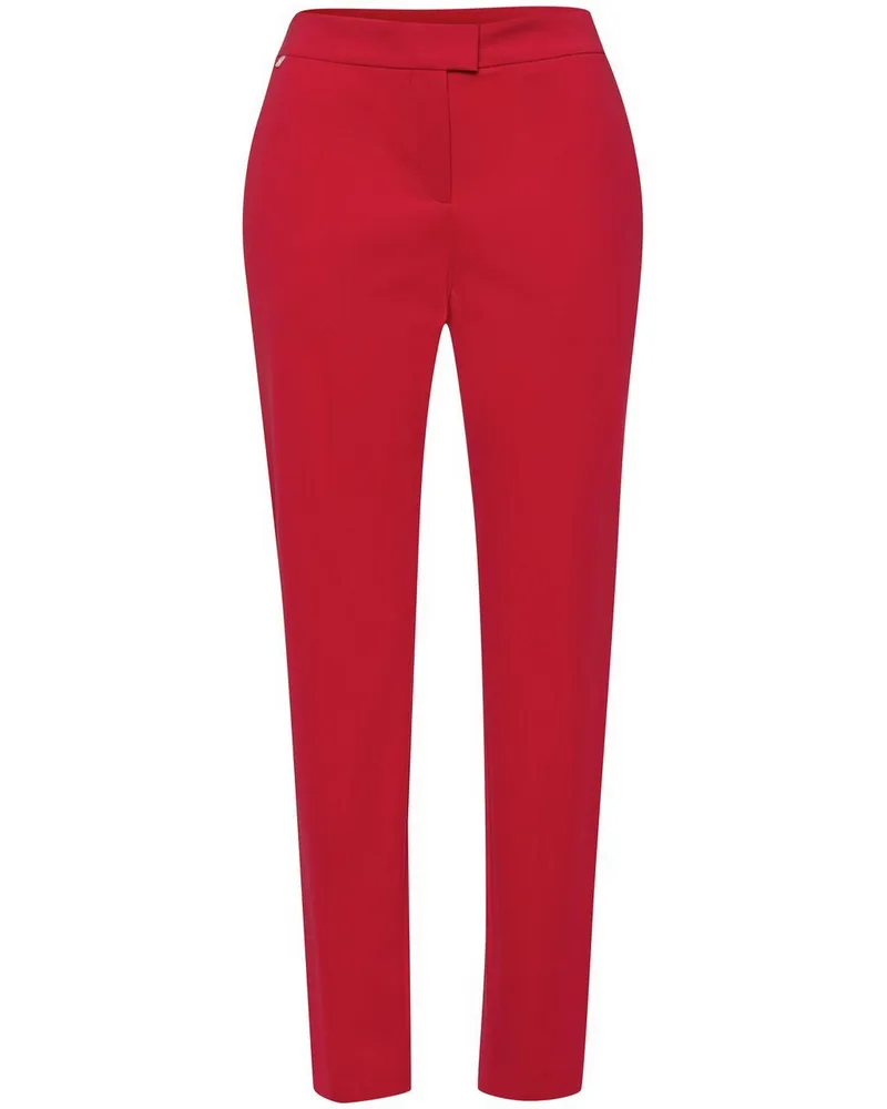 HUGO BOSS Slim Fit-Jersey-Hose  rot Rot