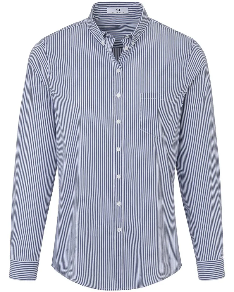 Peter Hahn Bluse  blau Blau