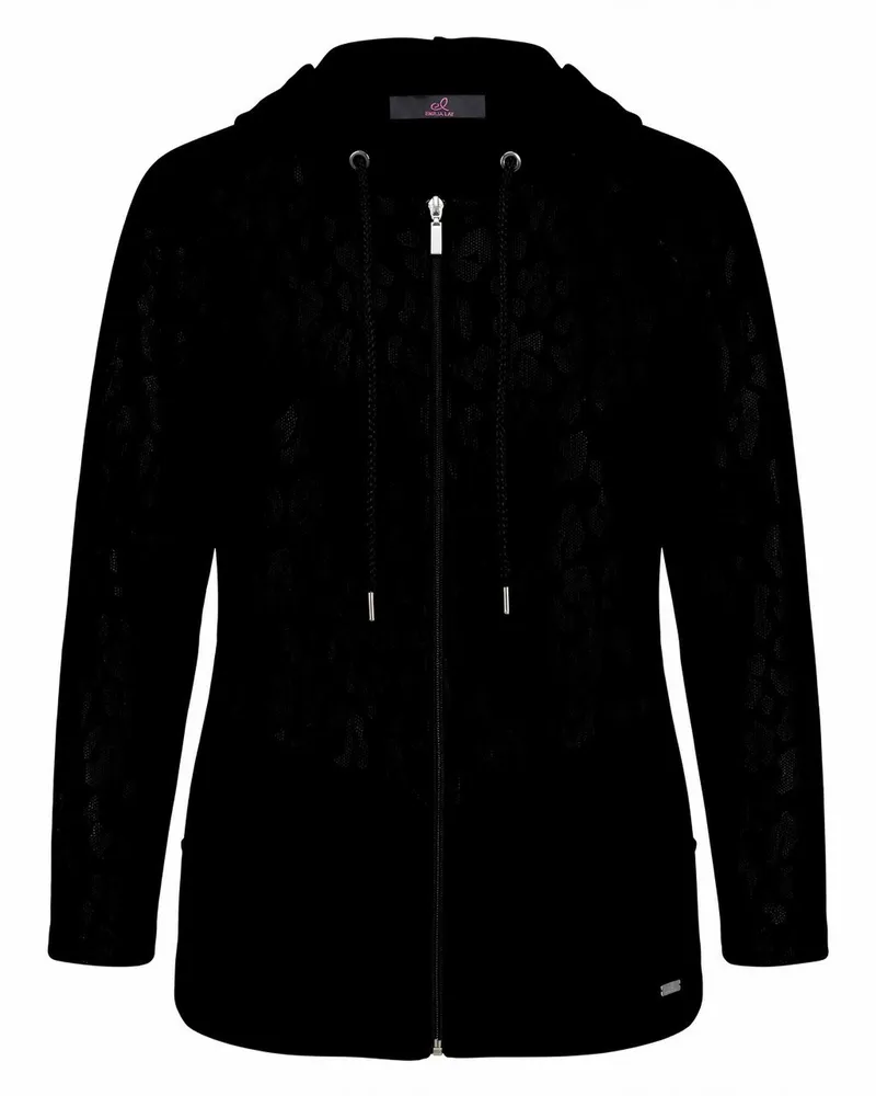 Emilia Lay Sweatjacke  schwarz Schwarz