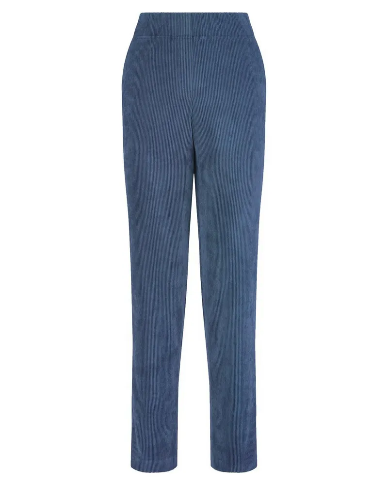DAY.LIKE Straight Fit-Cord-Hose  blau Blau