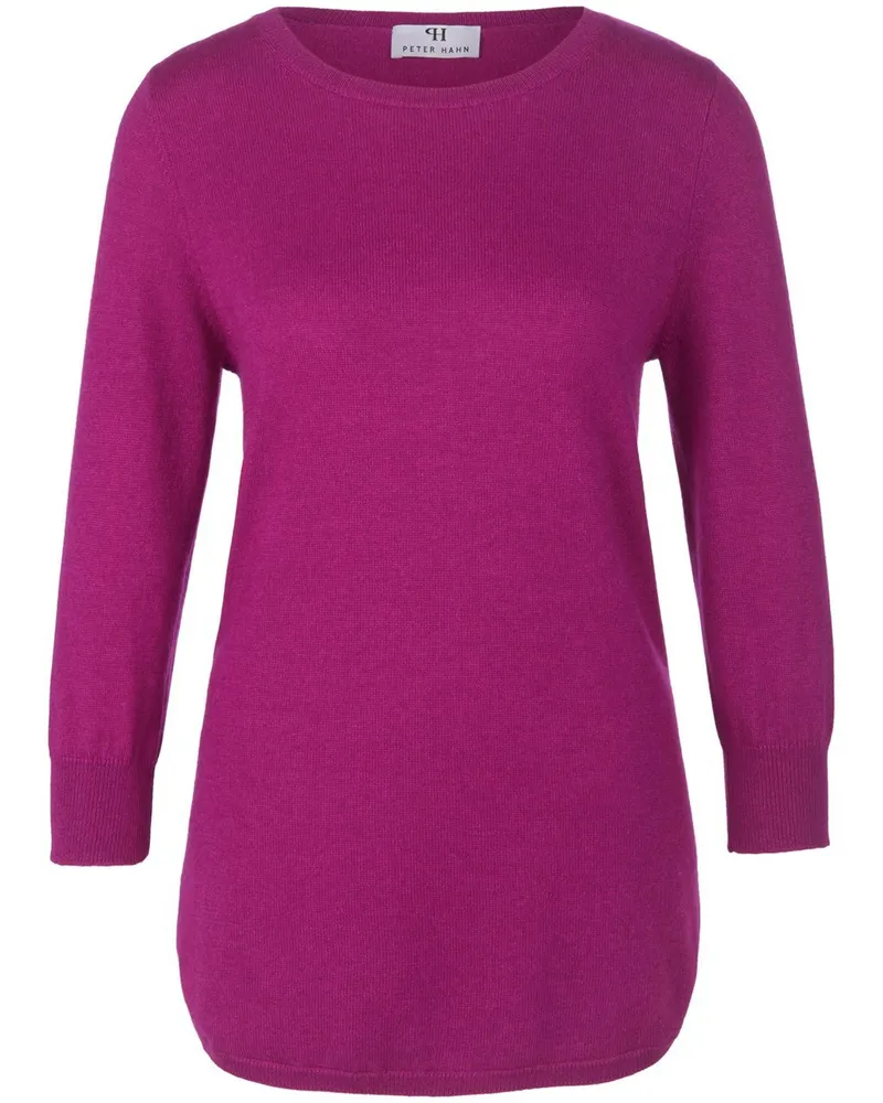 Peter Hahn Rundhals-Pullover aus Seide und Kaschmir  Seide/Kaschmir pink Pink
