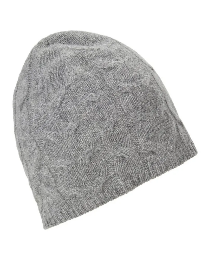 Peter Hahn Beanie  Cashmere grau Grau