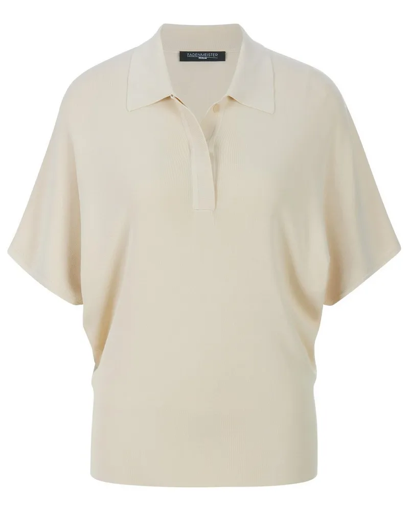 FADENMEISTER BERLIN Polo-Shirt  beige Beige