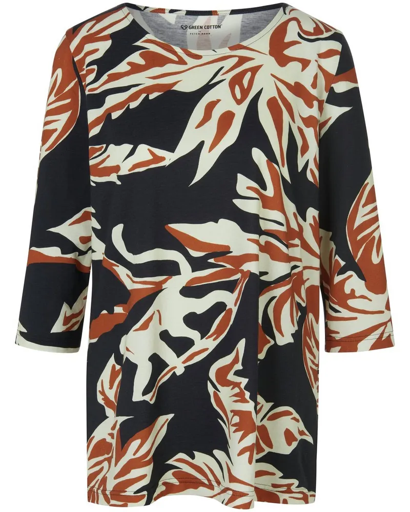 Green Cotton Shirt Trine  schwarz Schwarz