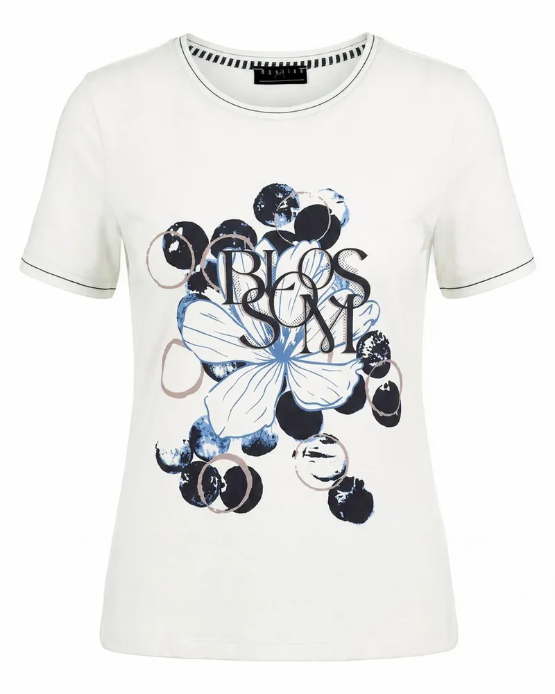 Basler Rundhals-Shirt  weiss Weiss