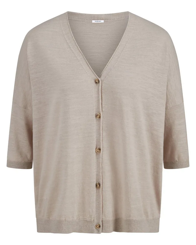 Peter Hahn Strickjacke  beige Beige