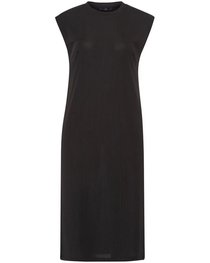 Emilia Lay Kleid Rundhals-Ausschnitt  schwarz Schwarz