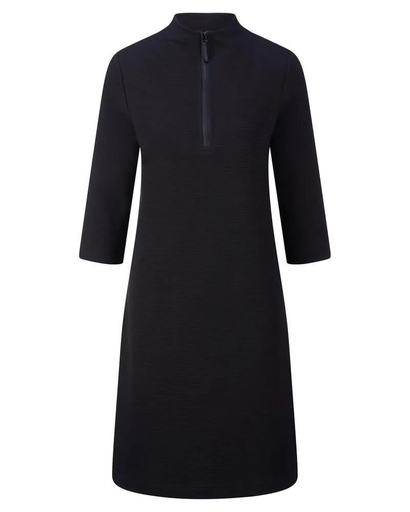 Peter Hahn Jersey-Kleid 3/4-Arm  schwarz Schwarz