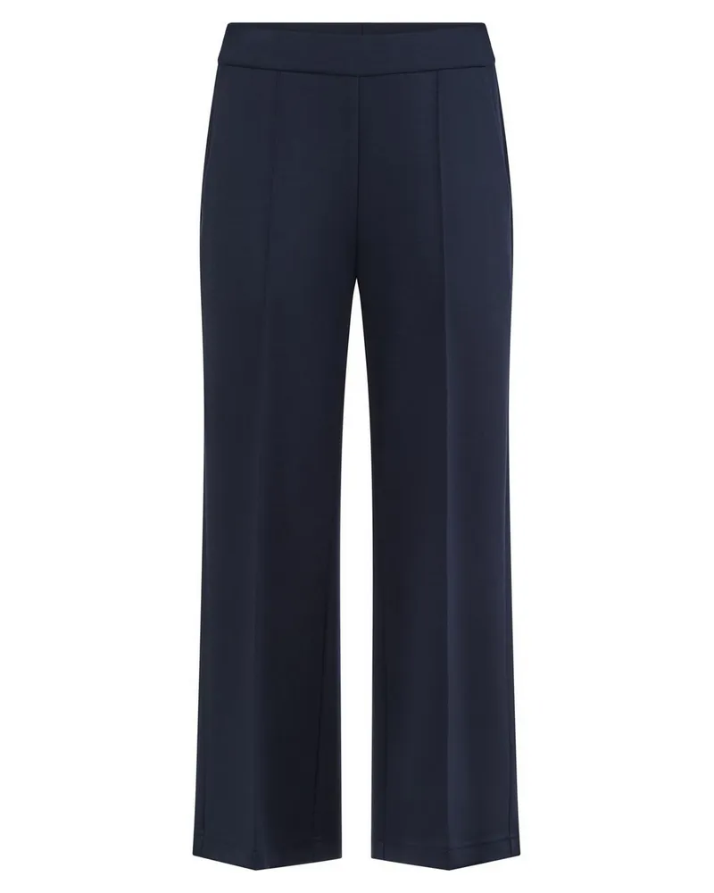 Peter Hahn Wide Fit-7/8-Jersey-Hose  blau Blau