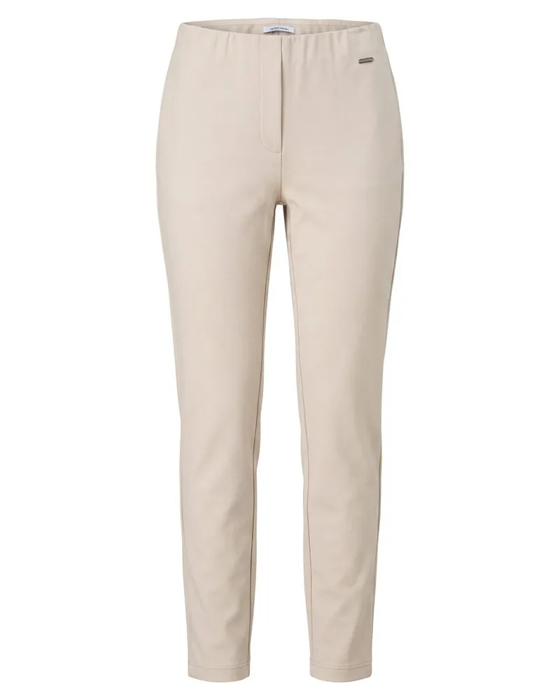 Peter Hahn Slim Fit-Hose  beige Beige